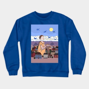 Head above clouds Crewneck Sweatshirt